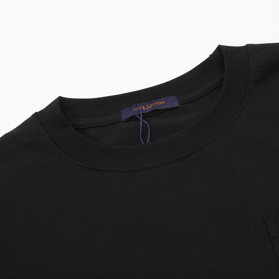 Louis Vuitton Streetwear T-Shirt Men’s Casual Crewneck – Brand New Full Packaging