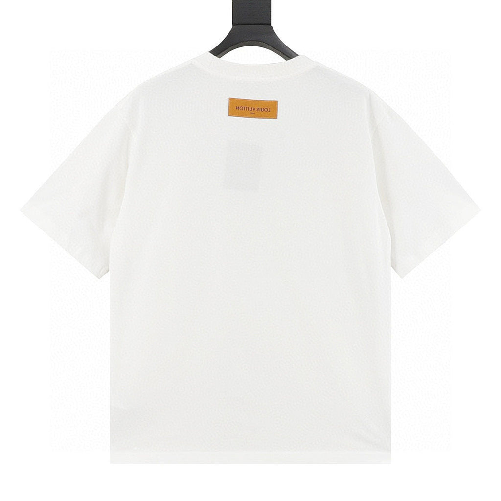 Louis Vuitton Streetwear T-Shirt Men’s Casual Crewneck – Brand New Full Packaging
