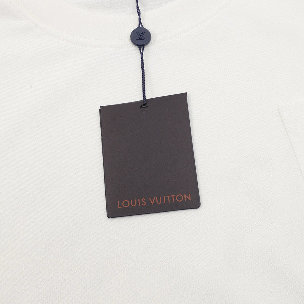 Louis Vuitton Streetwear T-Shirt Men’s Casual Crewneck – Brand New Full Packaging