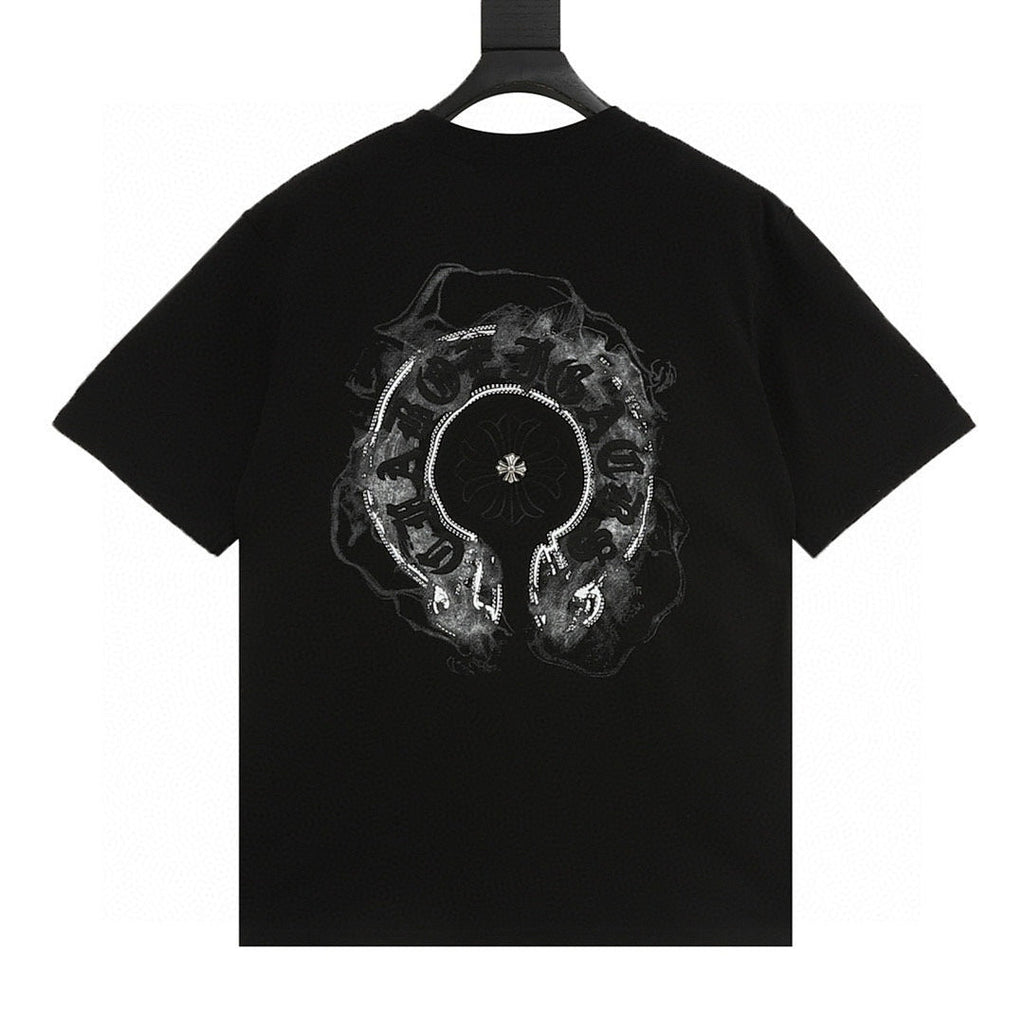 Chrome Hearts Front & Back Horseshoe T-Shirt