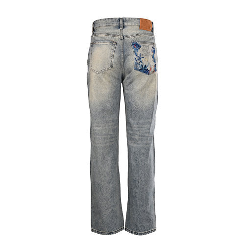Louis Vuitton LV25SS Slim-Cut Denim Jeans