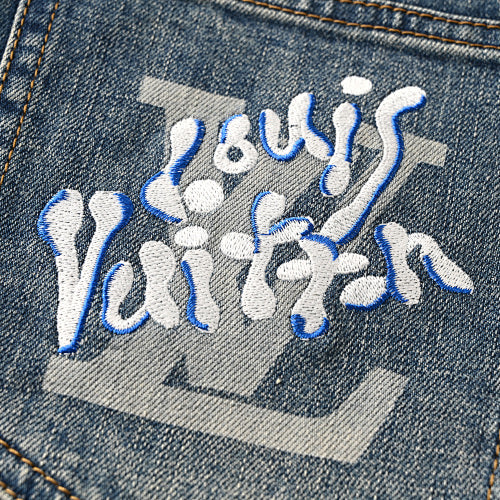 Louis Vuitton Slim-Fit Denim Jeans