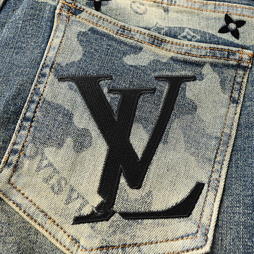 Louis Vuitton Cropped Denim Jeans
