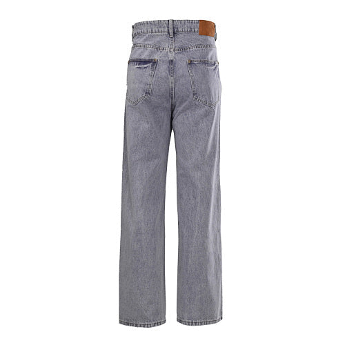 Louis Vuitton Monogram Faded Denim Straight-Leg Jeans