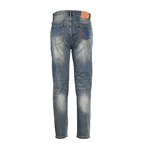 Louis Vuitton Monogram Relaxed-Fit Denim Jeans