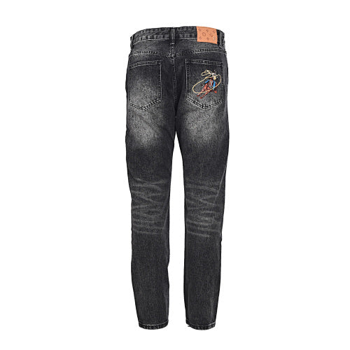 Louis Vuitton Monogram Slim-Fit Denim Jeans