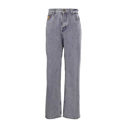 Louis Vuitton Monogram Faded Denim Straight-Leg Jeans
