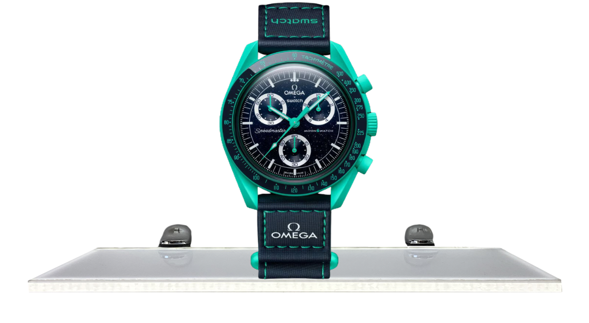 Swatch x Omega Bioceramic Moonswatch Mission on Earth - Polar Lights