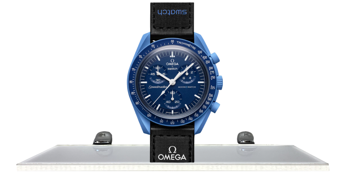 Swatch x Omega Bioceramic Moonswatch Mission to Neptune