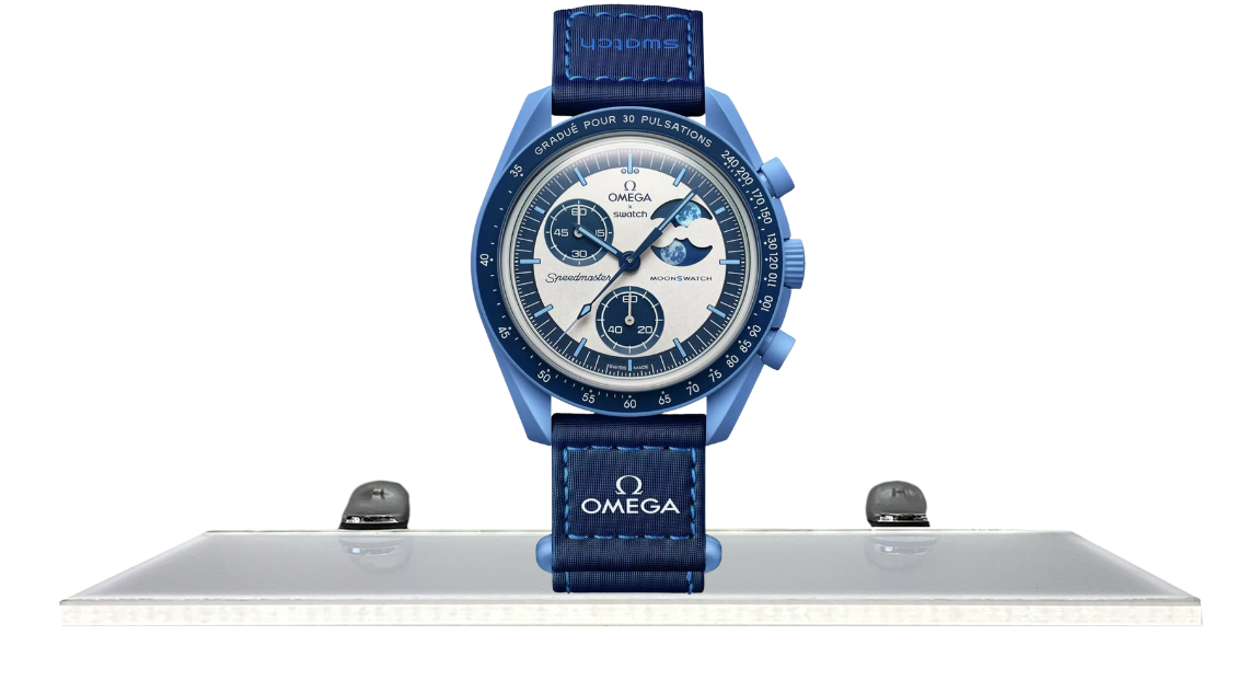 Swatch x Omega Bioceramic Moonswatch Mission to the Super Blue Moonphase