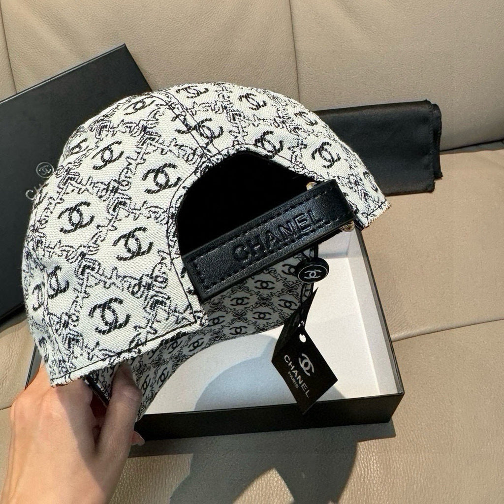 Chic Monochrome Baseball Cap
