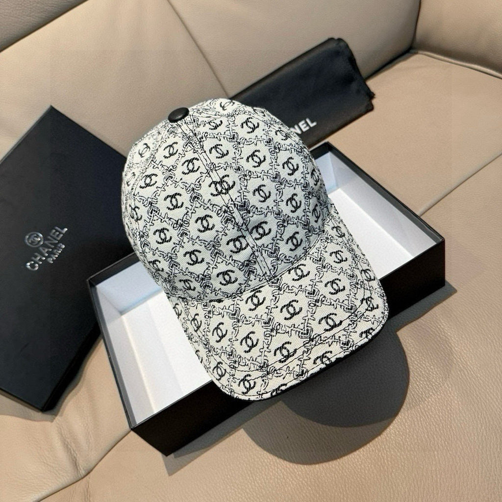 Chic Monochrome Baseball Cap