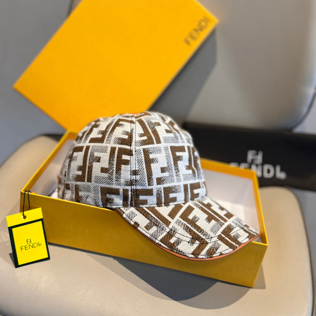 Luxurious Minimalist Cap with Iconic Patterns