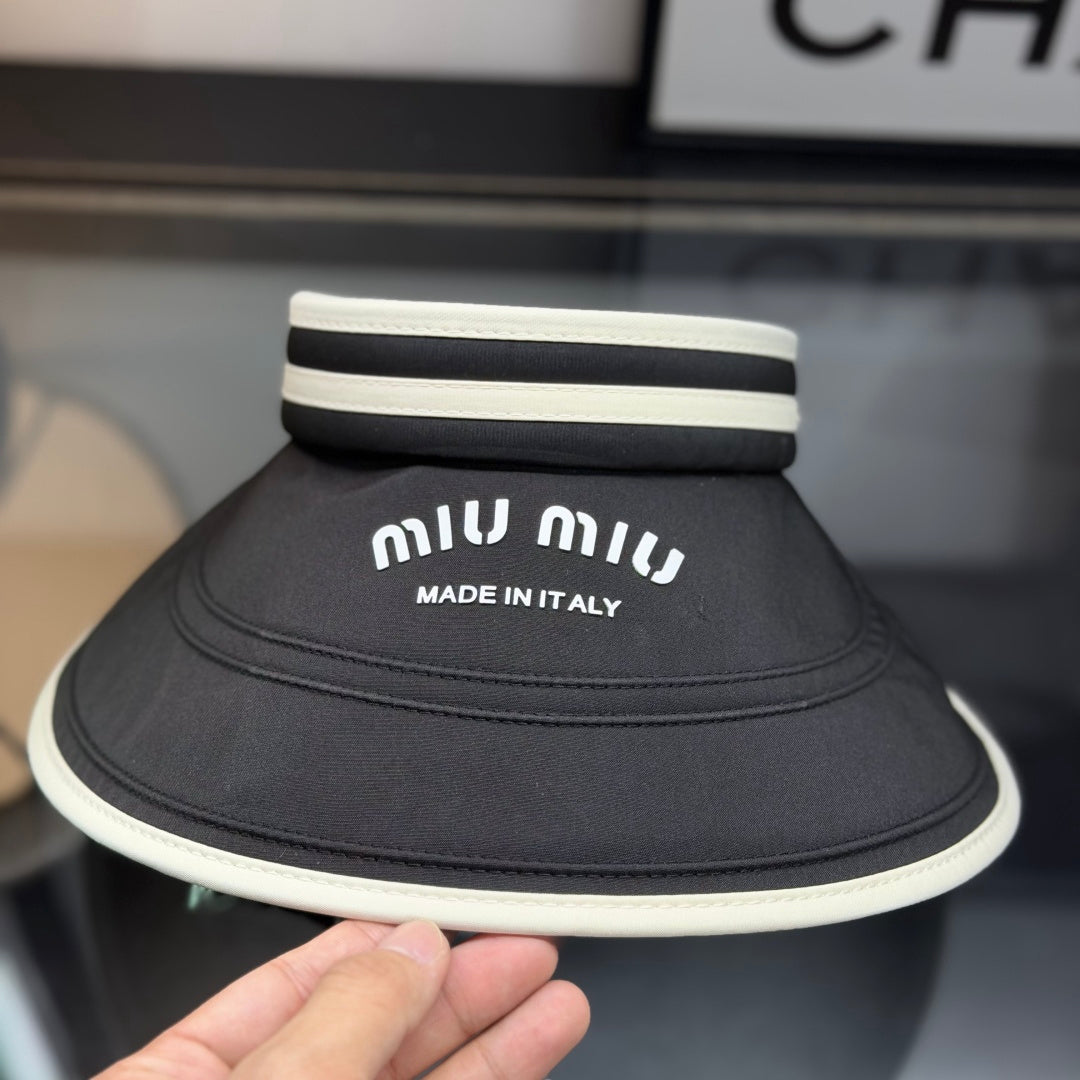 Designer Summer Open-Top Sun Visor - Breathable Sports UV Protection