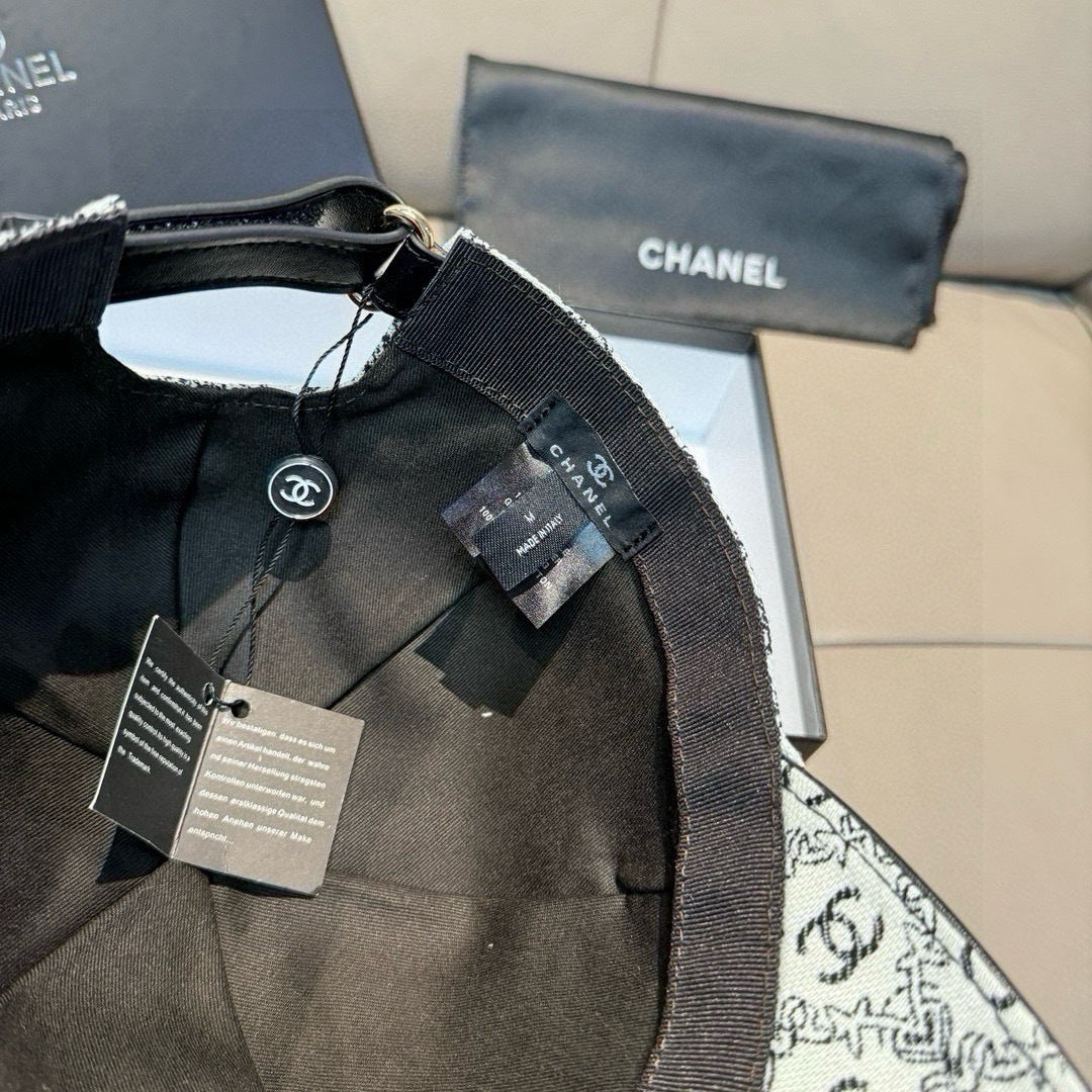 Chic Monochrome Baseball Cap