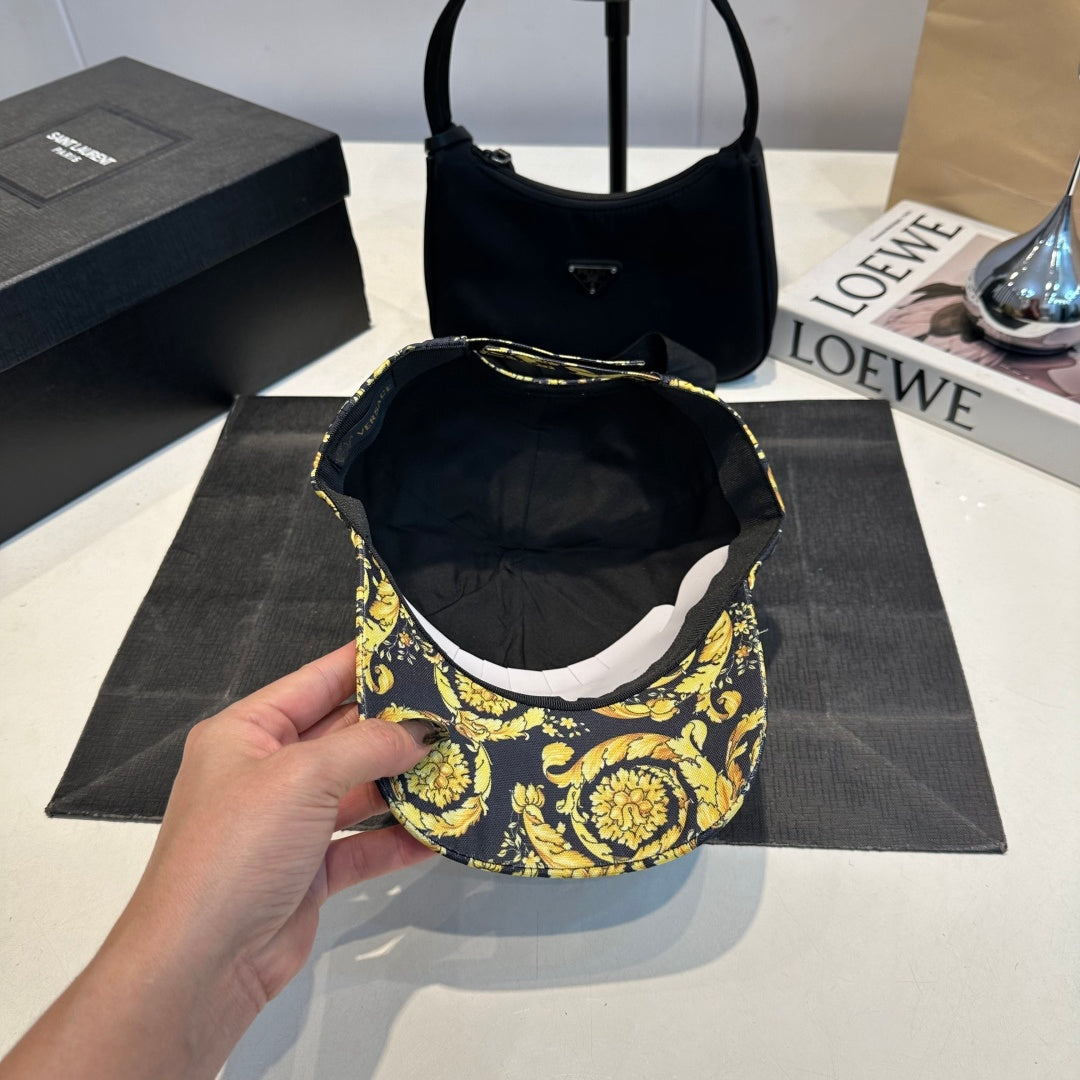 Floral Embroidered Baseball Cap - Contemporary Elegance