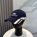 Modern Minimalist Baseball Cap - Embroidered Cotton Unisex Hat