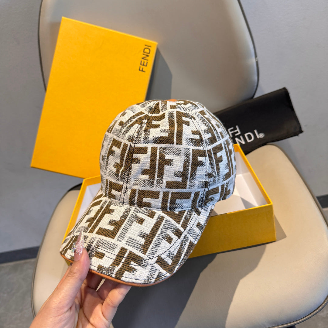 Luxurious Minimalist Cap with Iconic Patterns