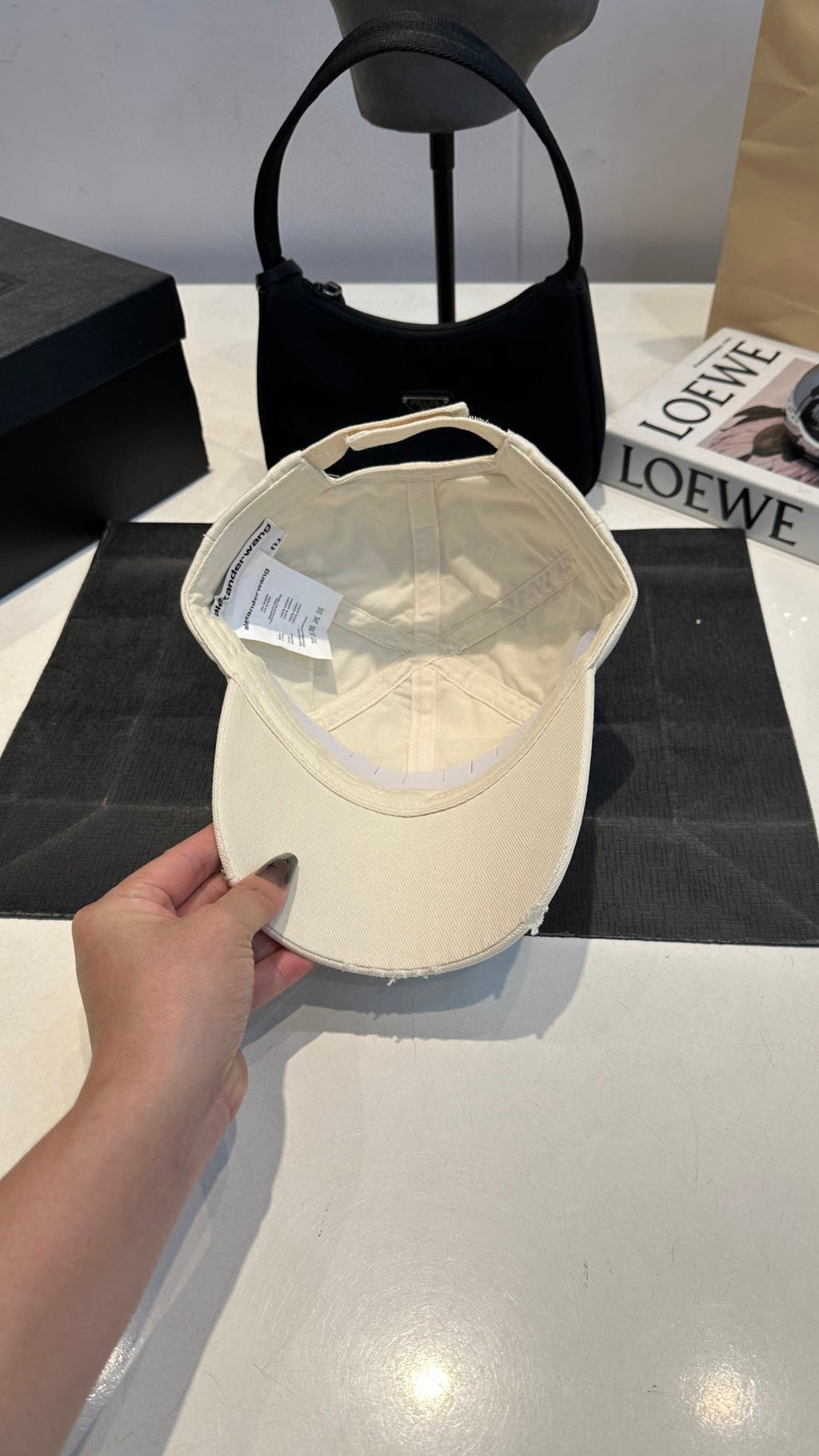 Essential Minimalist Cap in Cream
