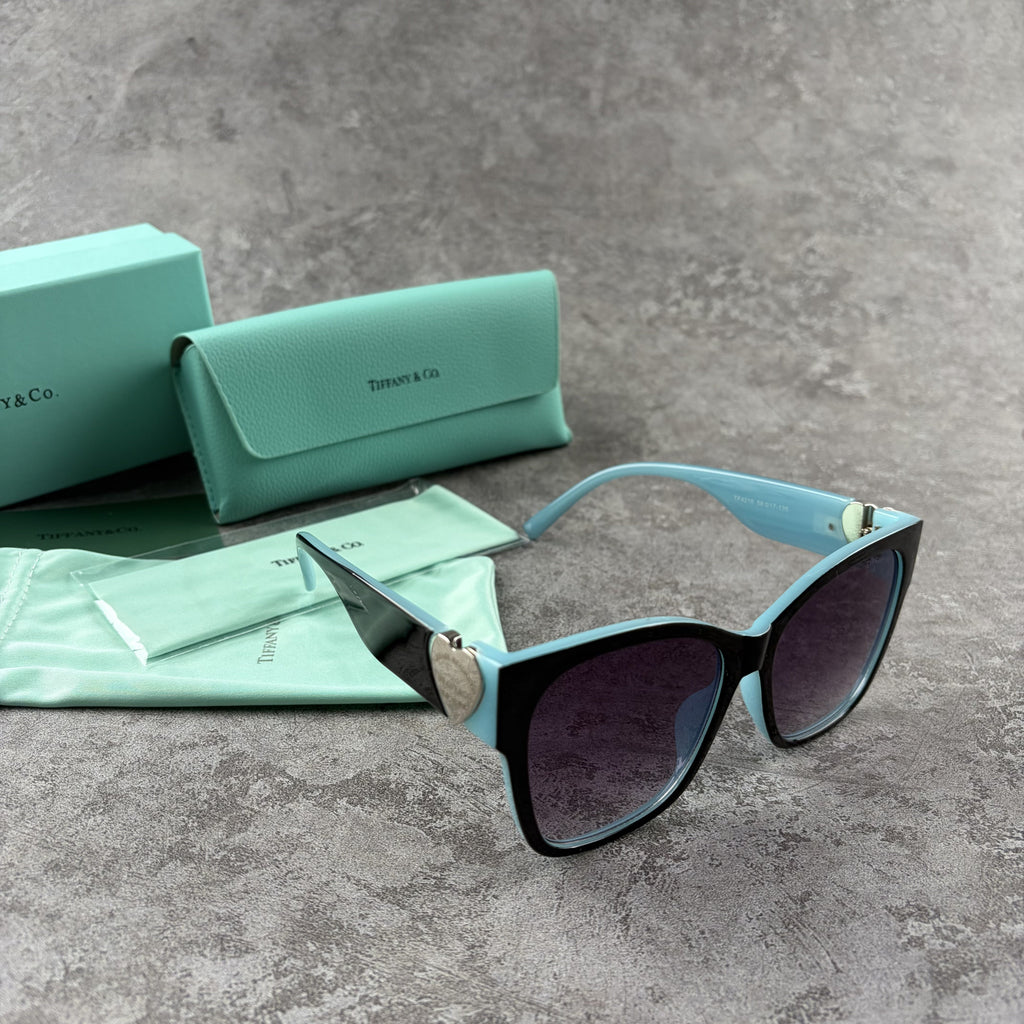 Women's Heart-Accent Cat-Eye Sunglasses | UV Protection Shades