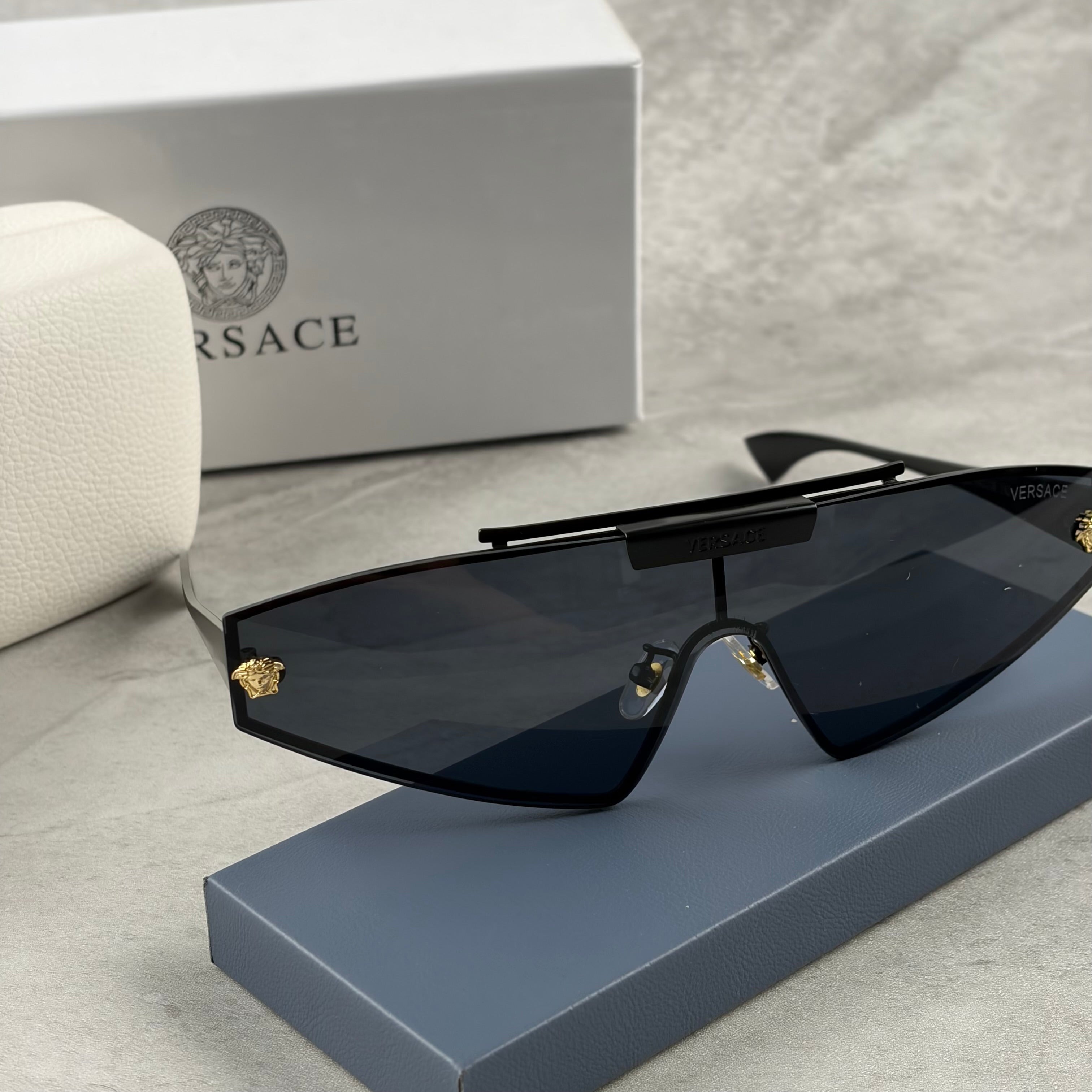Modern Shield Sunglasses | Lightweight Metal Frame | UV Protection