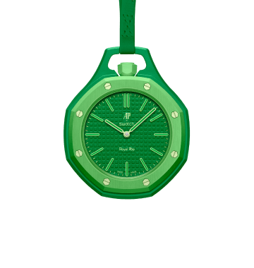 AP x Swatch Royal Pop GREEN EIGHT