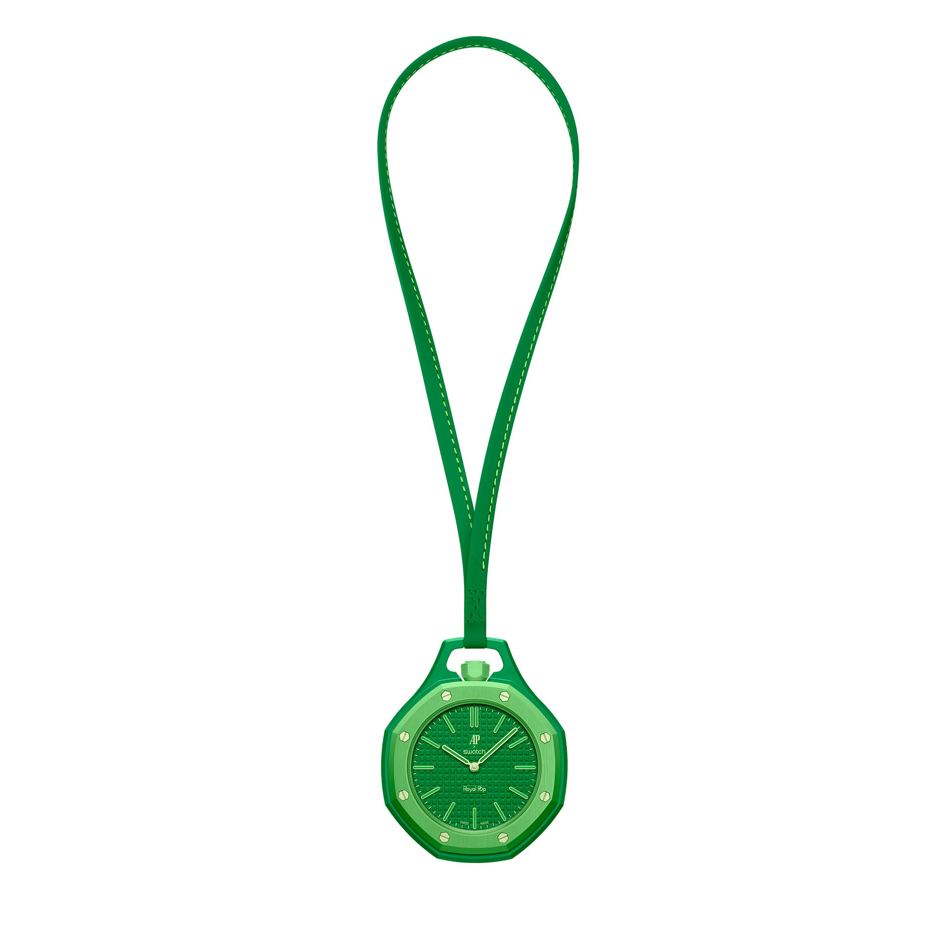 AP x Swatch Royal Pop GREEN EIGHT