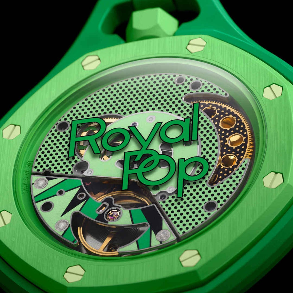 AP x Swatch Royal Pop GREEN EIGHT