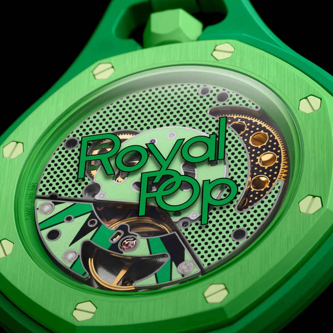 AP x Swatch Royal Pop GREEN EIGHT