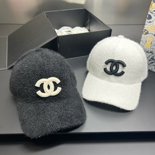 Chanel Tweed Baseball Cap