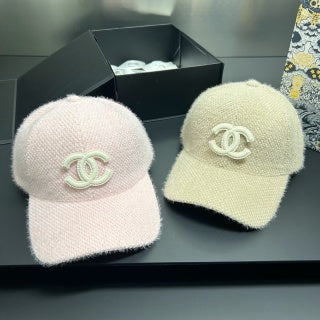 Chanel Tweed Baseball Cap