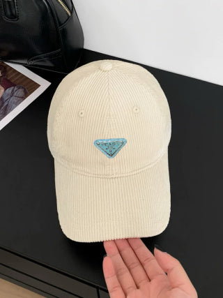 PRADA  Corduroy Baseball Cap