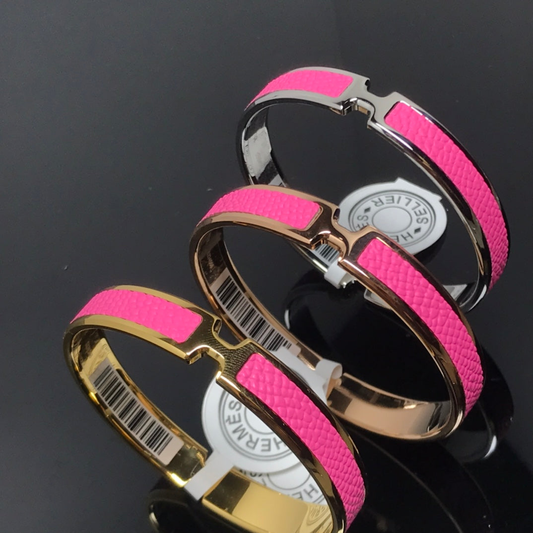 18K Olympe Pink Hermes Bracelet