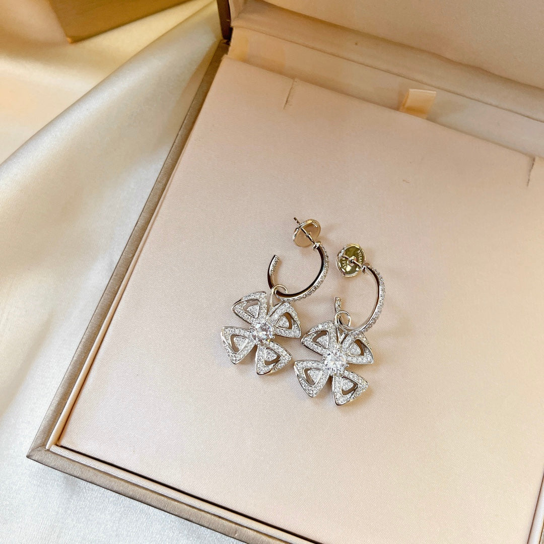 18K BVLGARI Fiorever Earrings