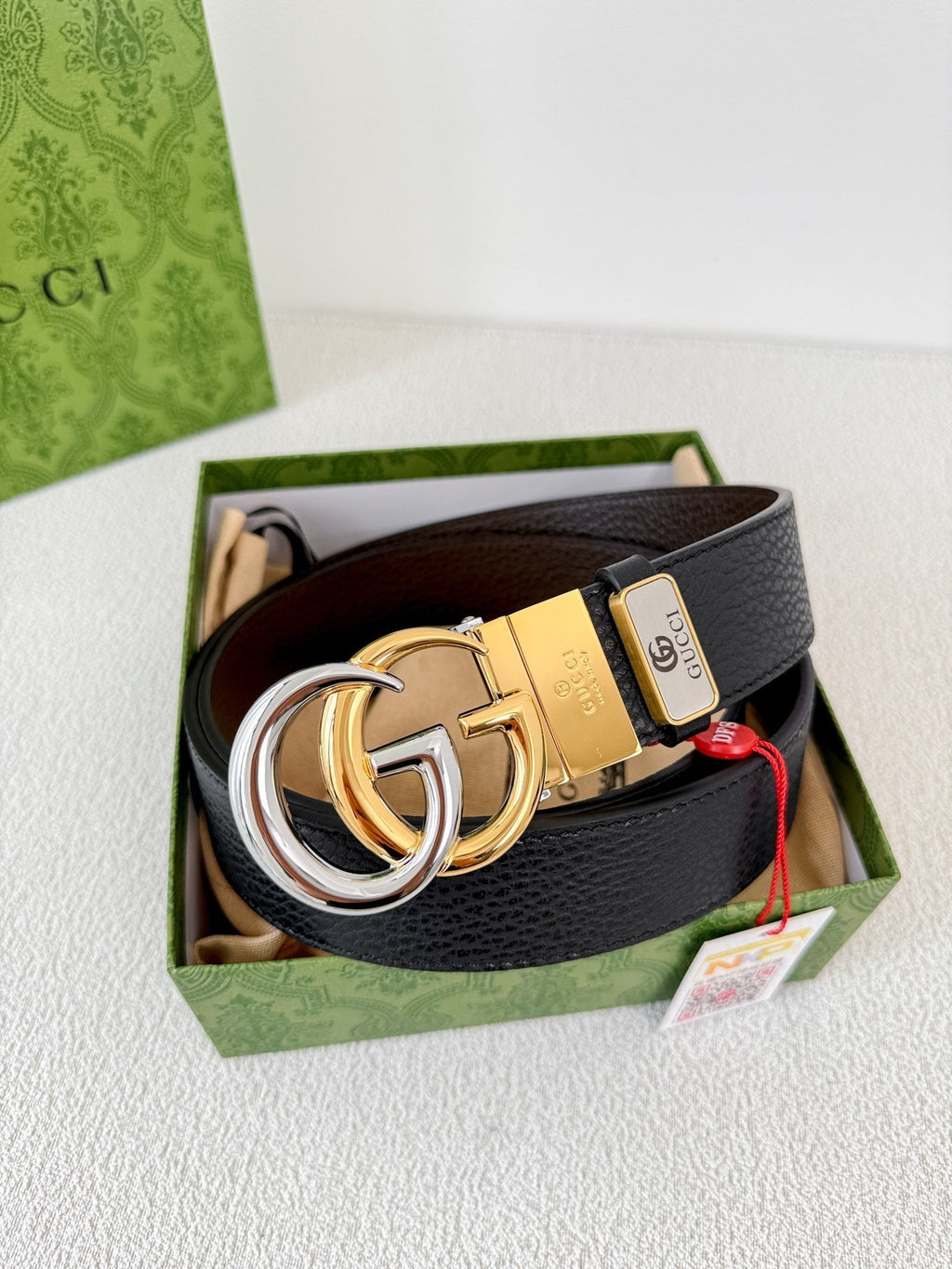 Designer Premium leather belt width 3.8cm