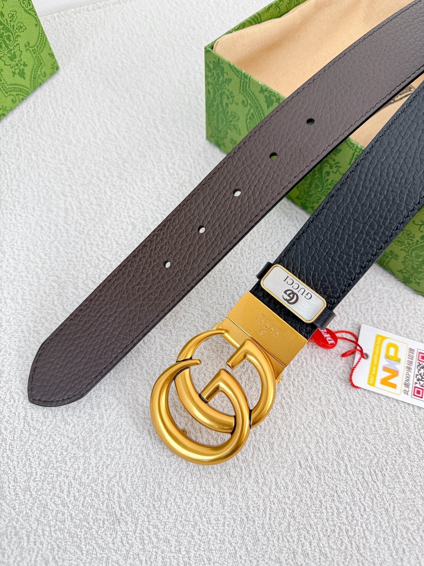 Premium Leather Belt Width 3.8cm