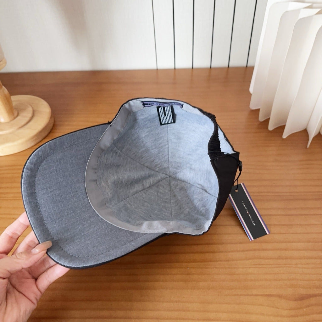 Black Nylon Baseball Cap