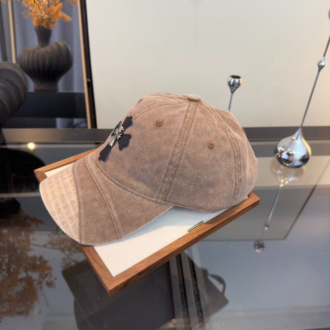 Vintage Washed Corduroy Baseball Cap