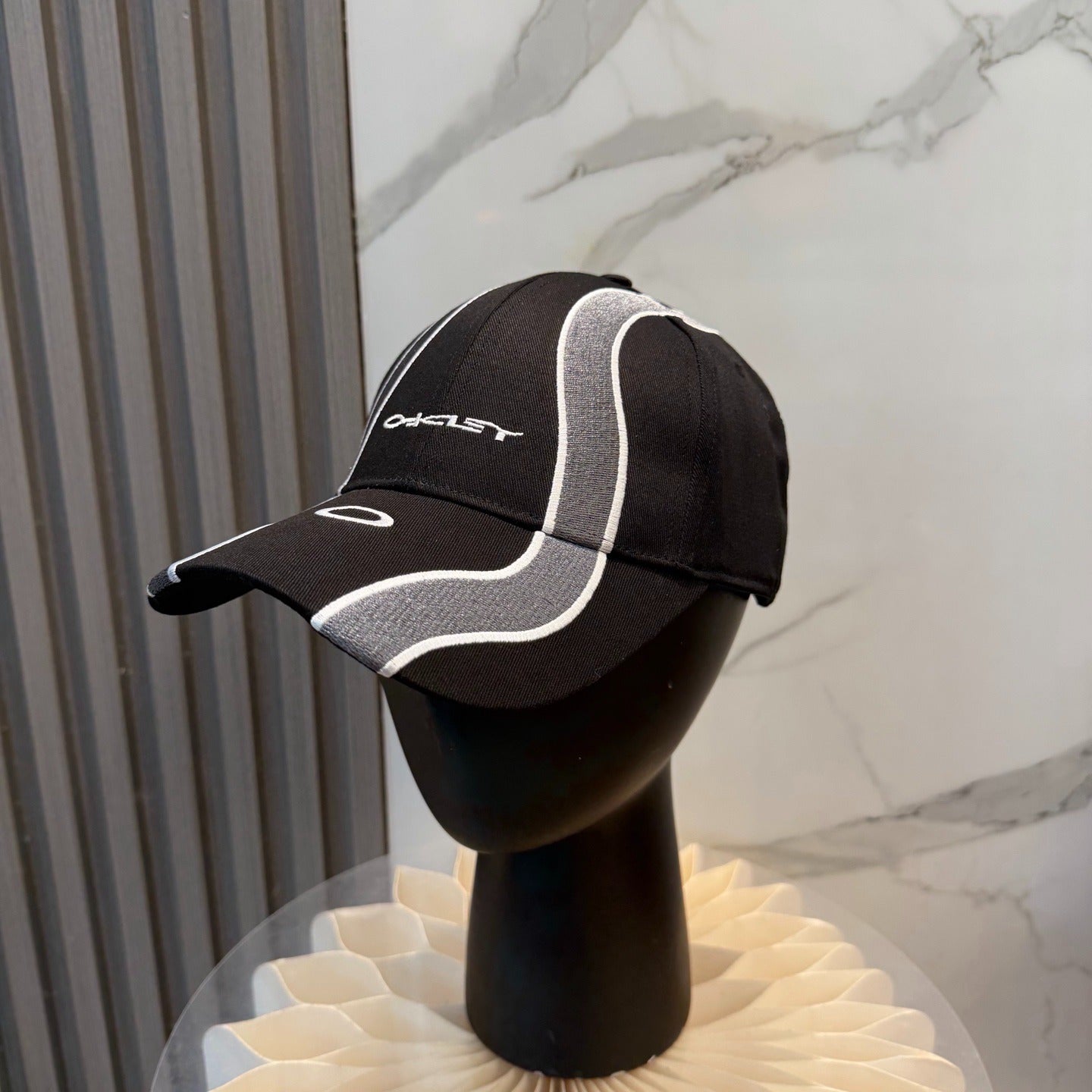 Sport Baseball Cap Wave Stripe Streetwear Hat