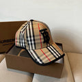 Vintage Check Adjustable Baseball Cap