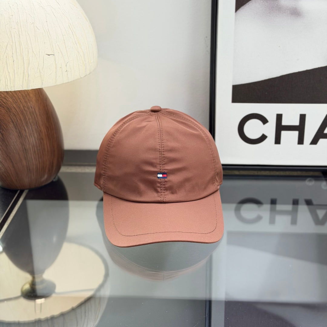 Minimalist Cotton Baseball Cap with Adjustable Back Strap