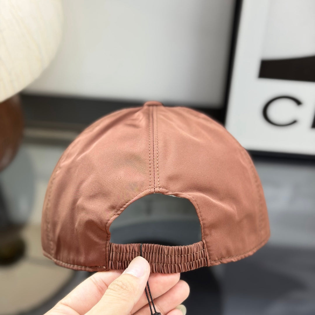 Minimalist Cotton Baseball Cap with Adjustable Back Strap