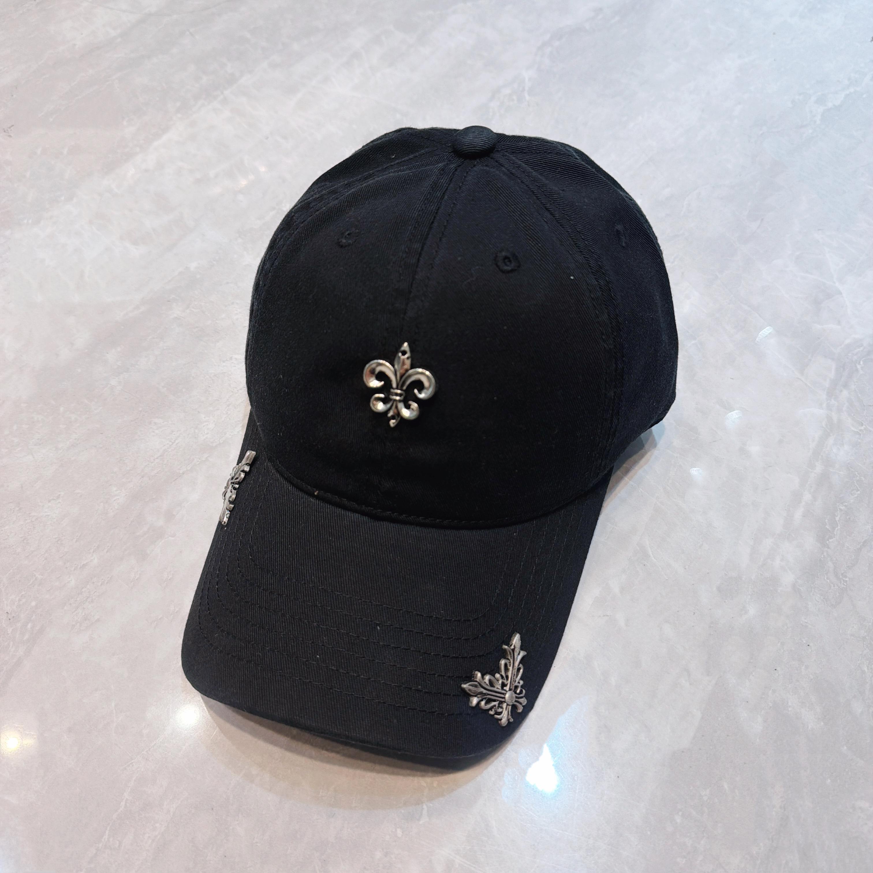 Chrome Hearts Cross‑Patch Baseball Cap