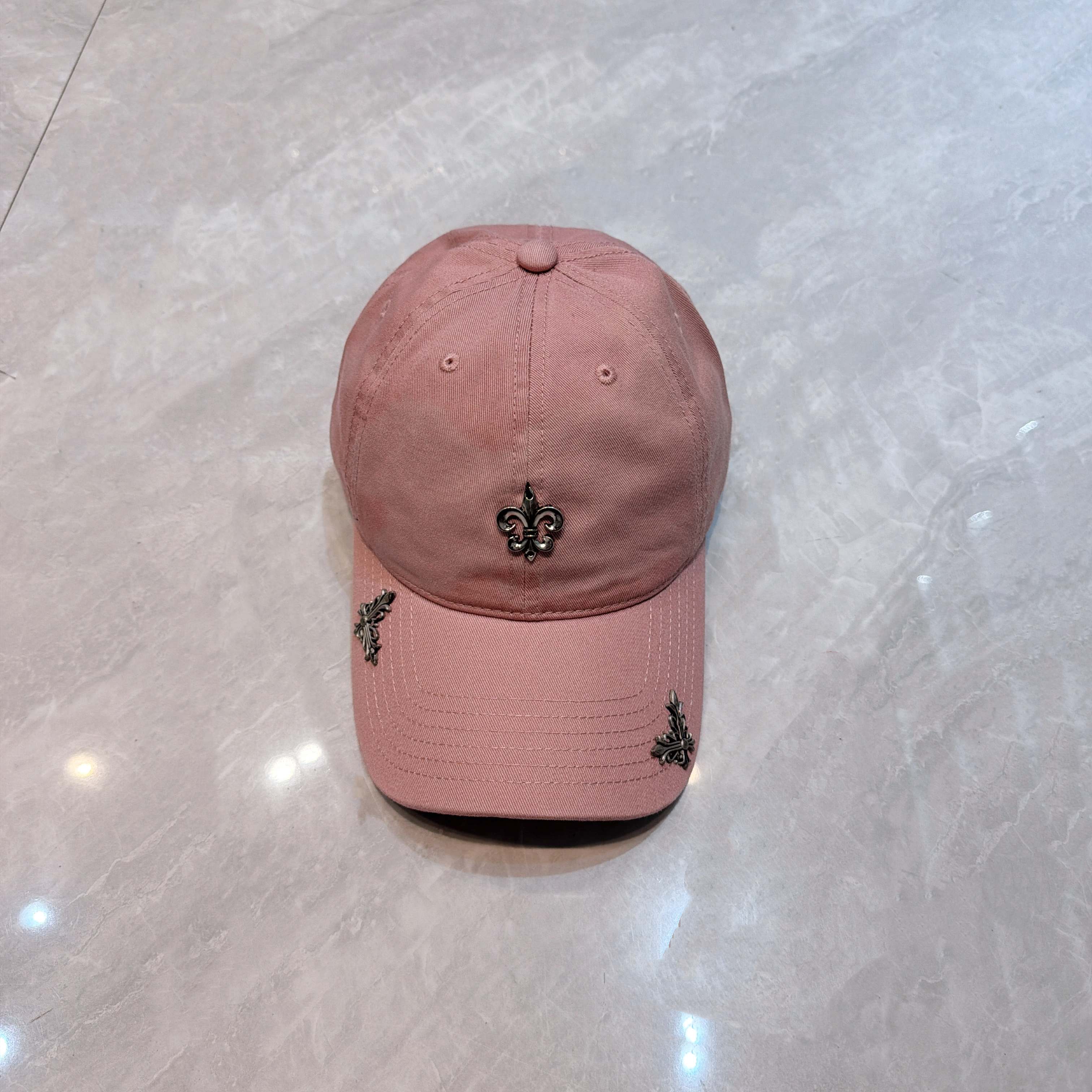 Chrome Hearts Cross‑Patch Baseball Cap