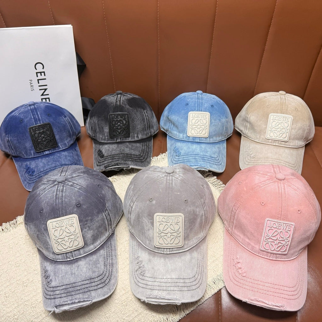 LV Washed Baseball Cap Details Baseball Cap