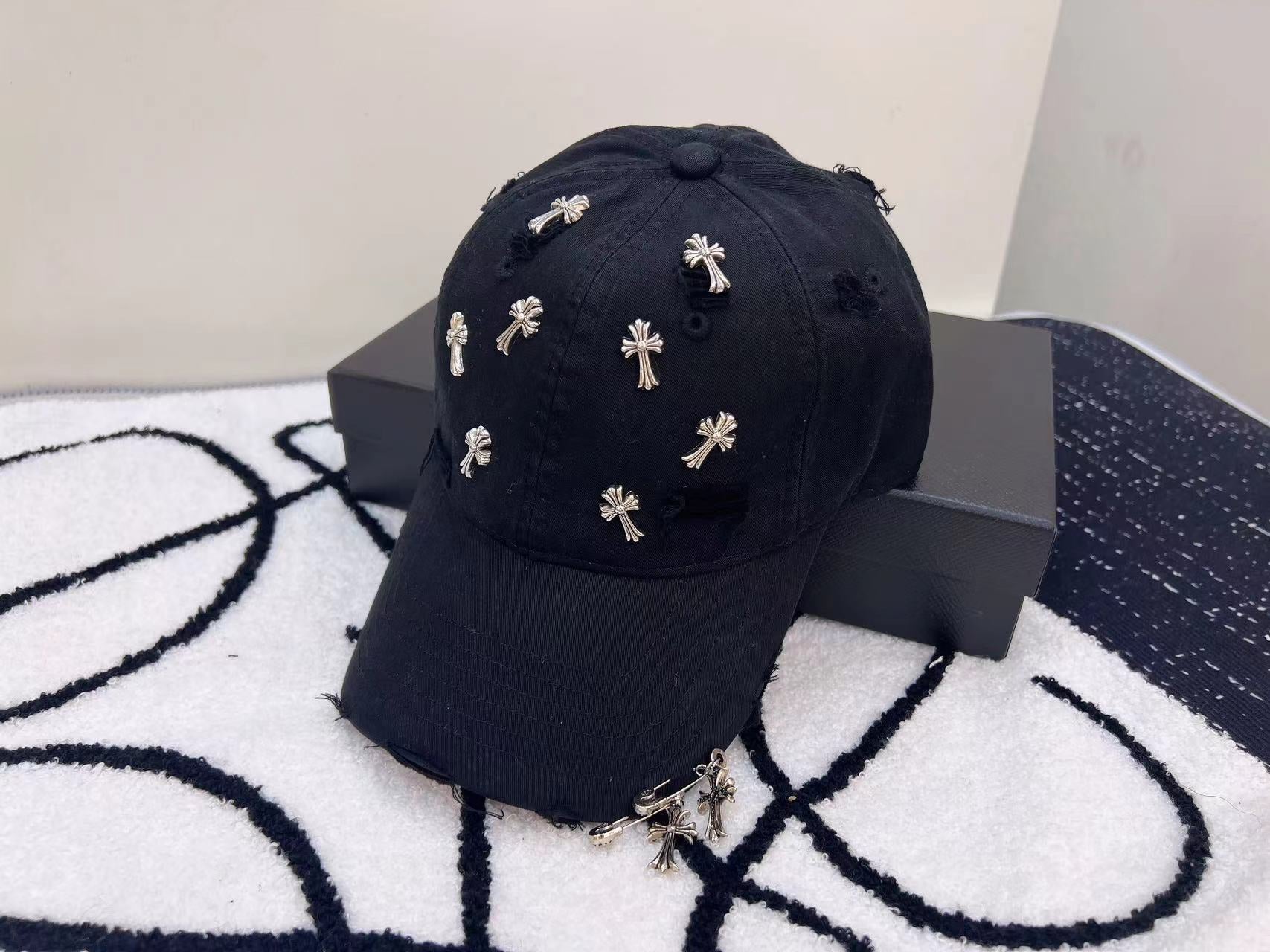 ❤Chrome Hearts New Baseball Cap Details Baseball Cap