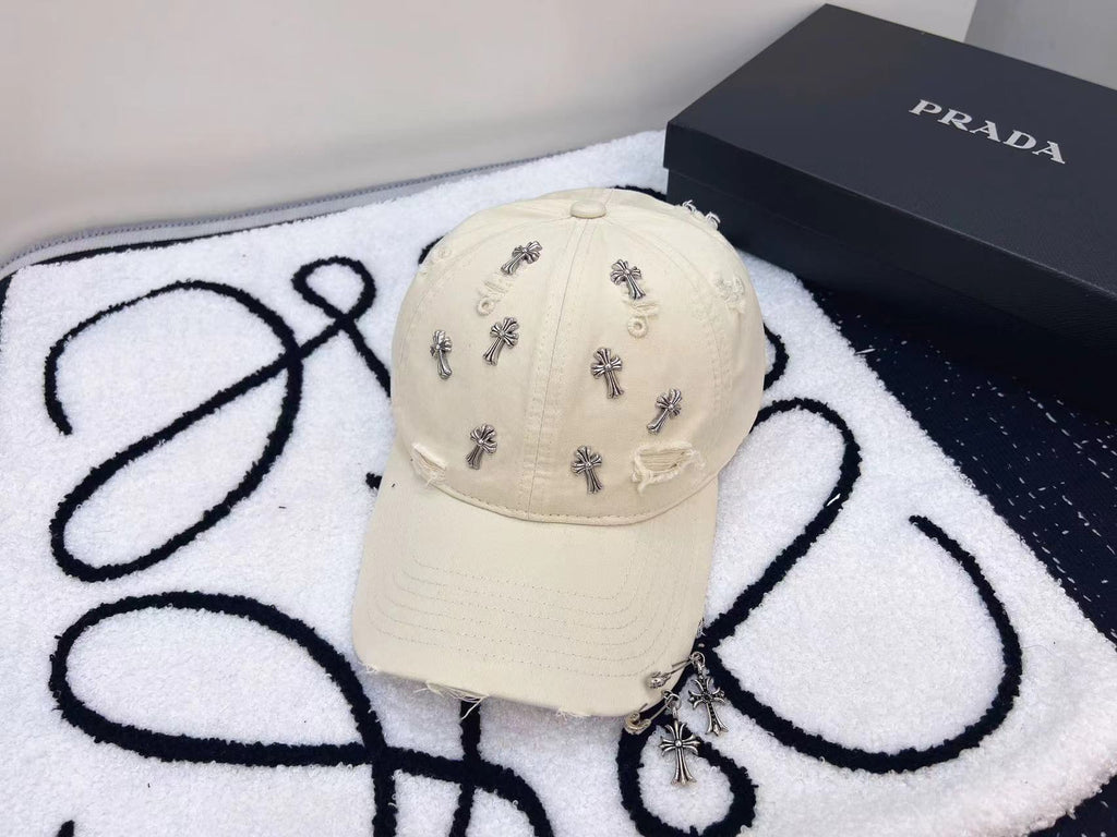 ❤Chrome Hearts New Baseball Cap Details Baseball Cap