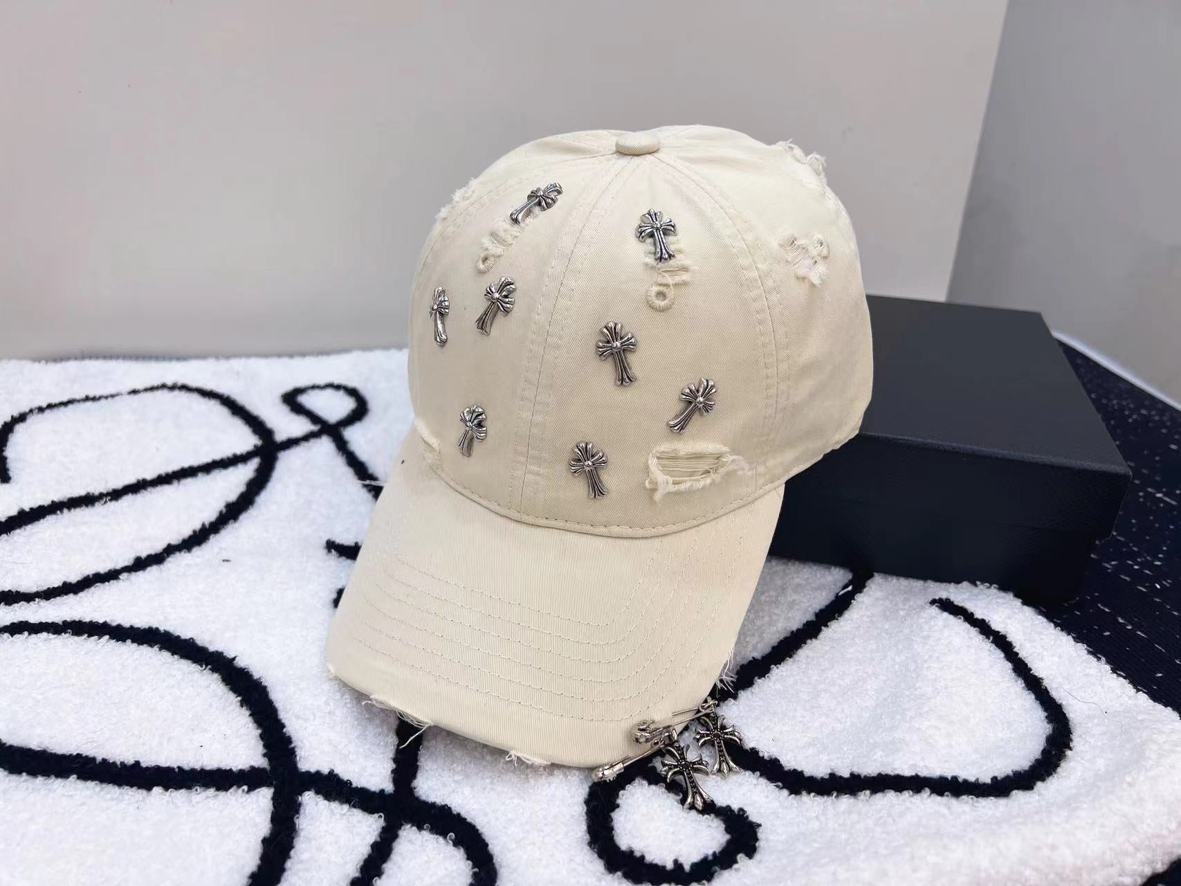 ❤Chrome Hearts New Baseball Cap Details Baseball Cap