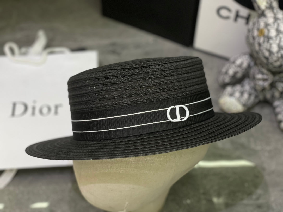 Dior Linen Flat Cap