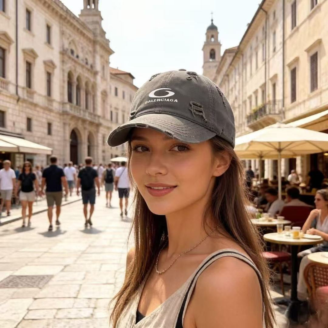 BALENCIAGA logo Baseball Cap